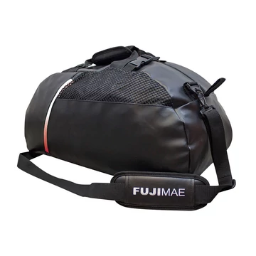 Sporttáska, műbőr - fekete Sporttáska, műbőr - fekete