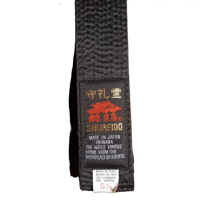 Karate öv "Shureido" műselyem 